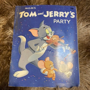 MGM's‎ Tom and Jerry's Party Vintage book